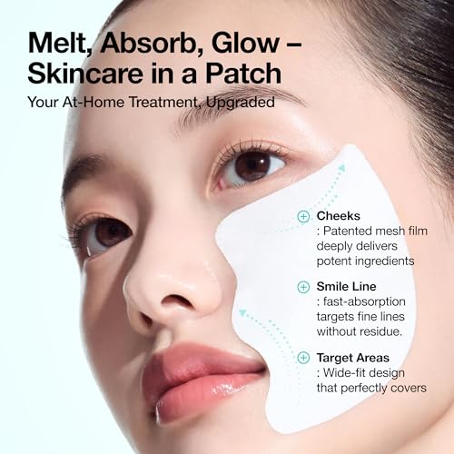 ANUA PDRN Collagen Melting Patches for Fine Lines & Glow - 2 Pairs