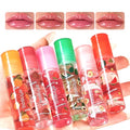 6 Pcs Hydrating Lip Gloss Oil Set - Fruit Flavored Nourishing Lip Oil