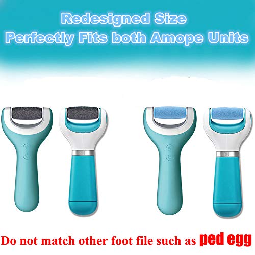 Replacement Rollers for Amope & Pedi Perfect Foot File - 11 Pack Refills