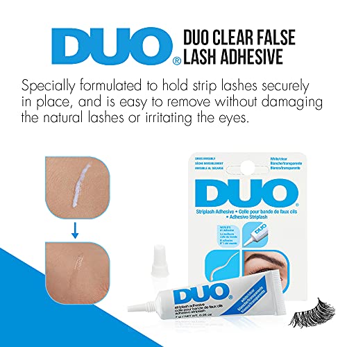 Duo Lash Adhesive - Clear, 0.25 Ounce (Pack of 6)