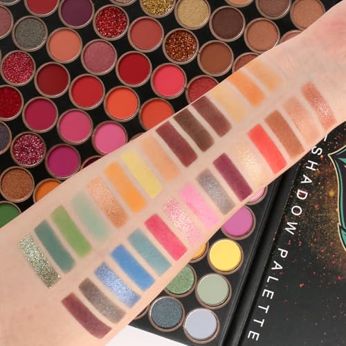 108 Color Eyeshadow Palette - Matte, Shimmer & Metallic