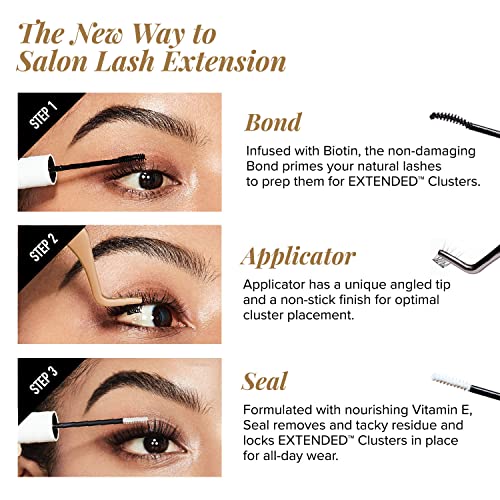 i•ENVY DIY Eyelash Extensions 2 Pack - Reusable Lash Clusters