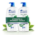 Head & Shoulders Tea Tree Oil 2-in-1 Anti-Dandruff Shampoo & Conditioner, 32.1 fl oz