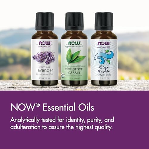 NOW Essential Oils, Patchouli Oil, Earthy Aromatherapy Scent, Steam Distilled, 100% Pure, Vegan, Child Resistant Cap, 1-Ounce