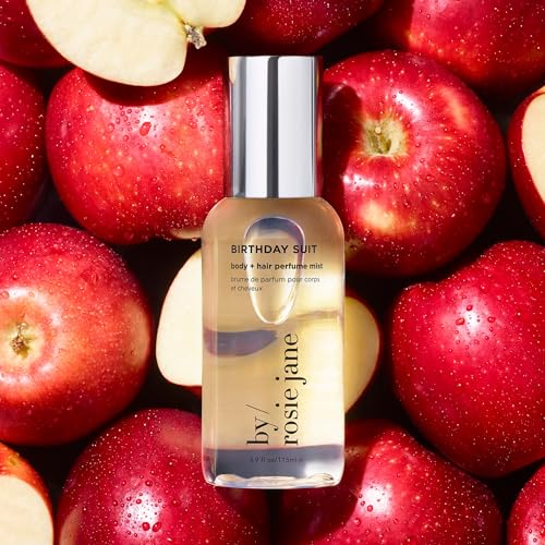By Rosie Jane Birthday Suit Body & Hair Perfume Mist - Citrus & Floral Scent, 115ml