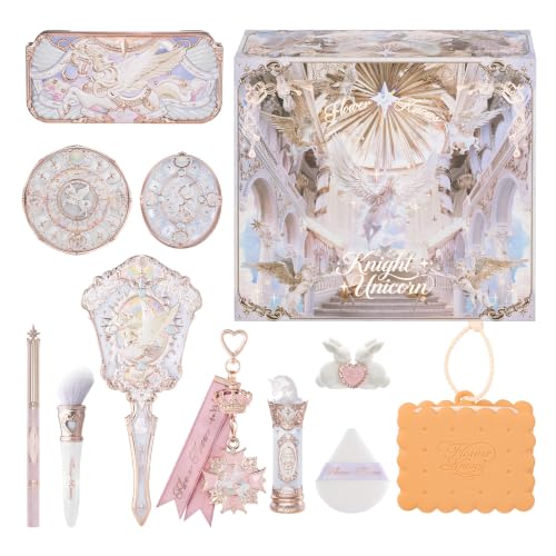 Flower Knows Knight Unicorn Mini 12-Piece Makeup Gift Set