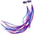 Clip-On Feather Hair Extensions 14 inch | Real Rooster Feathers