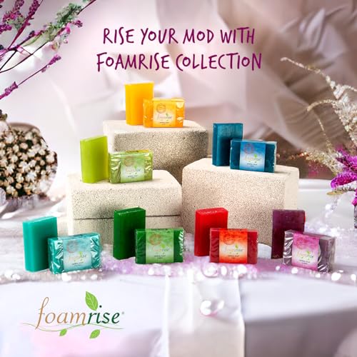 foamrise Jojoba oil, Moisturizing and Soothing, Jojoba Soap Bars, Dry or Sensitive Skin, Handmade Soap With Premium Quality, Rich Glycerin Content, Natural, Pack of 1