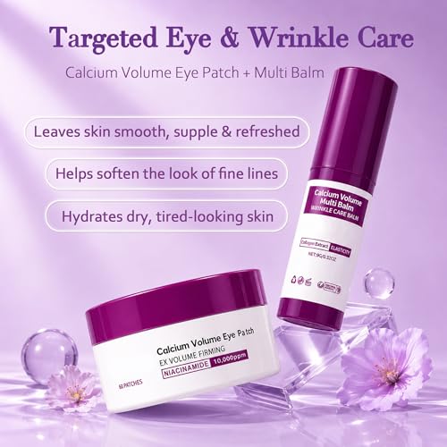 Elarenne Facial Care Kit - Cleanser, Serums, Balm & Eye Patches