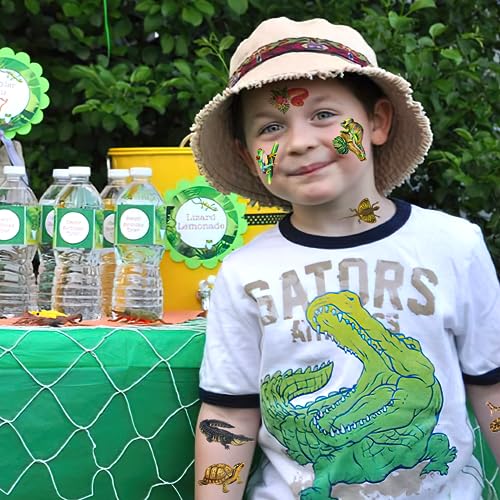 Reptile Temporary Tattoos 100 Pieces - Party Favors