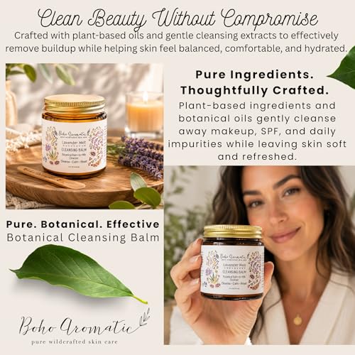 Lavender Melt Cleansing Balm | Balm-to-Milk Makeup Remover