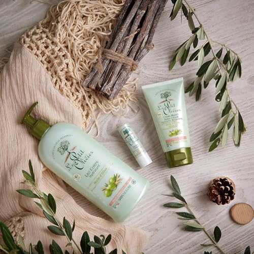 Le Petit Olivier Olive Oil Hand Cream 2.5 Oz - Moisturizing & Soothing, Enriched with Glycerin & Shea Butter