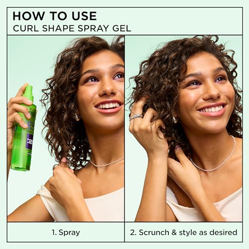 Garnier Fructis Curl Shape Defining Spray Gel, 8.5 fl oz, 3-Pack