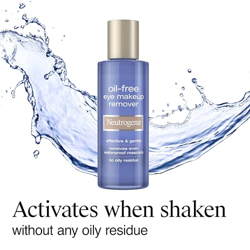 Neutrogena Oil-Free Eye Makeup Remover, 8 fl oz, 2 Pack