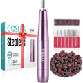COSLUS C40 Electric Nail Drill Kit Dark Purple - Professional Manicure Pedicure Tool