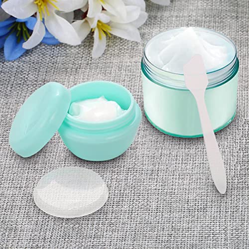 TSA Approved Travel Cosmetic Jars, 0.7oz Leak-Proof Containers, 6-Pack