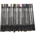 Nabi 24-Piece Eyeliner and Eyebrow Pencil Set