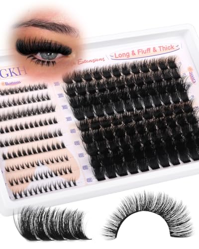 Thick Lash Clusters 12-22mm Volume Eyelash Extensions 220Pcs