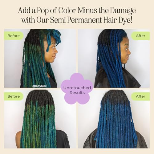 INH Aquamarine Semi-Permanent Hair Color Conditioner - 6oz