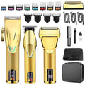 SUNNOW Professional Hair Clipper Set - Cordless 3-in-1 Grooming Kit