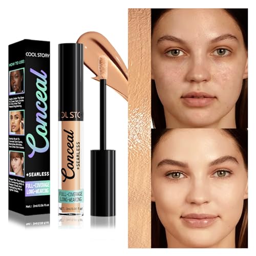Full-Coverage Liquid Concealer | Buildable Medium Coverage 0.06oz