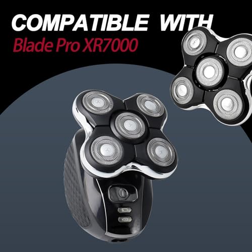 OXSITO 3 Pack Replacement Head for Remington Balder Pro XR7000 - 5-Head Shaver Attachments
