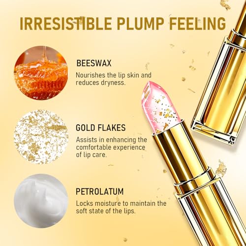 pH Color-Changing Lipstick - Long-Lasting Moisturizing Tint