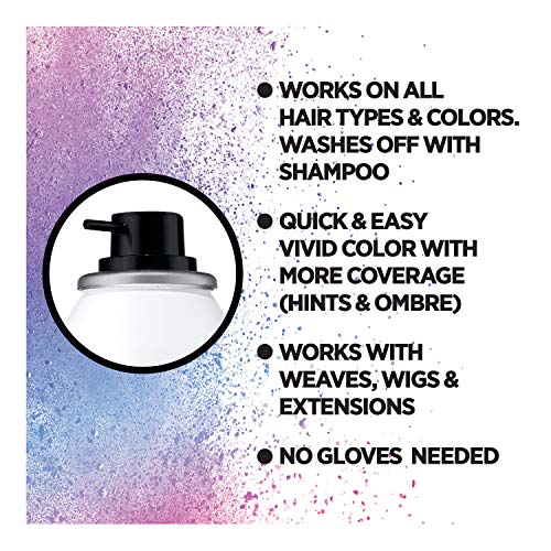 L¡¯Or?al Paris Hair Color Colorista 1-Day Spray, Pastelpink, 2 Ounce