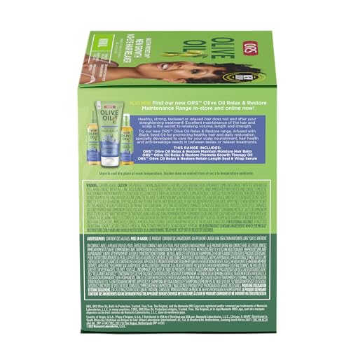 ORS Olive Oil No-Lye Hair Relaxer Normal Strength (Pack of 4)