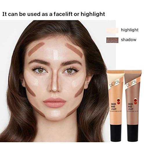 Foundation Mixer,Foundation Adjusting Drops,Color Adjusting Mixer Suitable for Liquid Mix to Match Your Unique Skin Tone ((02# Dark))