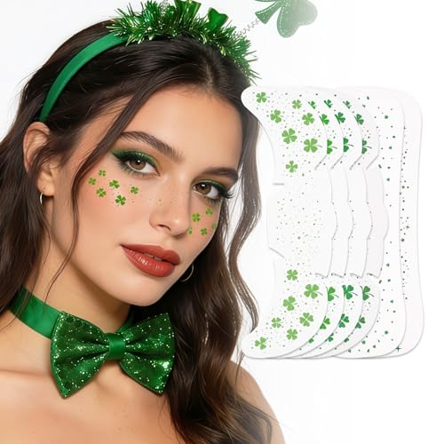 St Patrick's Day Temporary Tattoos - Shamrock Stickers
