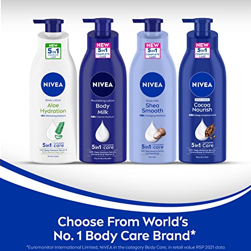 Nivea Smooth Milk Body Lotion For Dry Skin 400ml