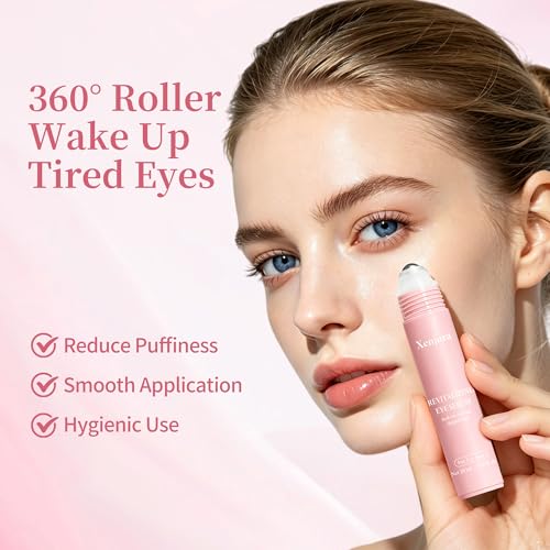 Retinol Caffeine Under Eye Roller Serum - Dark Circles & Puffiness