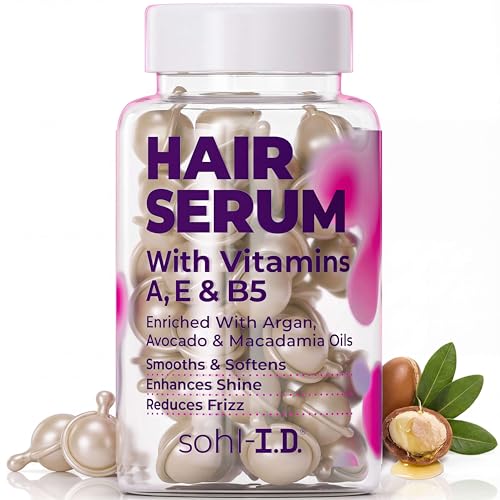 sohl-I.D. Hair Serum for Frizzy & Damaged Hair with Argan Oil