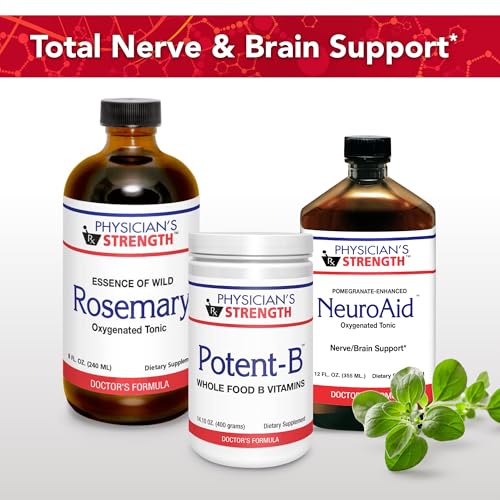 Physician's Strength Wild Rosemary Oil - 1 fl oz - Edible Wild Rosemary - Chemical Free - 432 Servings