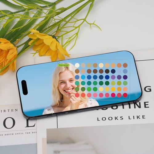 Zynoro Seasonal Color Reference Cards Set - 54 Colors for Fashion & Wardrobe Matching