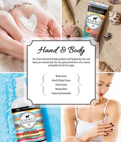 Dionis Goat Milk Hand Cream - Verbena & Cream Scent, 1 oz