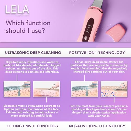 Spa Sciences LELA 4-in-1 Facial Spatula for Cleansing & Anti-Aging