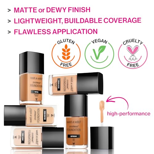 Wet n Wild Photo Focus Matte Liquid Foundation - Caramel