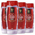 Old Spice Moisturizing Body Wash for Men, Hydro Wash, 2-in-1 Long Lasting Scent & Deep Hydration, 24/7 Shower Fresh, Smoother Swagger Scent, 16 oz (Pack of 4)