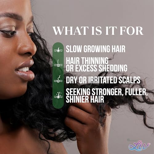 LIV Scalp Nourishing Oil - Lightweight Hair Growth & Itch Relief