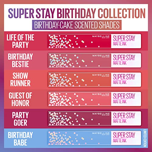 Maybelline SuperStay Matte Ink Liquid Lipstick, 16HR Wear