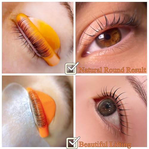 Lash Lift Pads Flex Rod C Curl Lash Lifting Pad Round Eyelash Shield Light Self-sticking Perm Rods Make Eyelashes Instant Curl Glueless Perming Roller Salon Lami Curling Rods