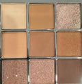 Nude Matte Shimmer Eyeshadow Palette - 9 High Pigment Shades