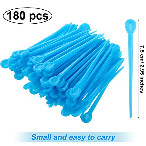 WILLBOND 180-Piece Plastic Hair Roller Picks for Styling