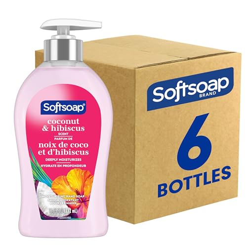 Softsoap Antibacterial Hand Soap Bundle with Moisturizing and Exfoliating Body Wash, 4 Piece Set