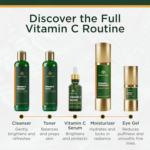 Tree of Life Vitamin C Serum for Face | Dark Spots & Fine Lines