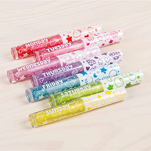 Make It Real 7-Piece Flavored Lip Gloss Set for Girls