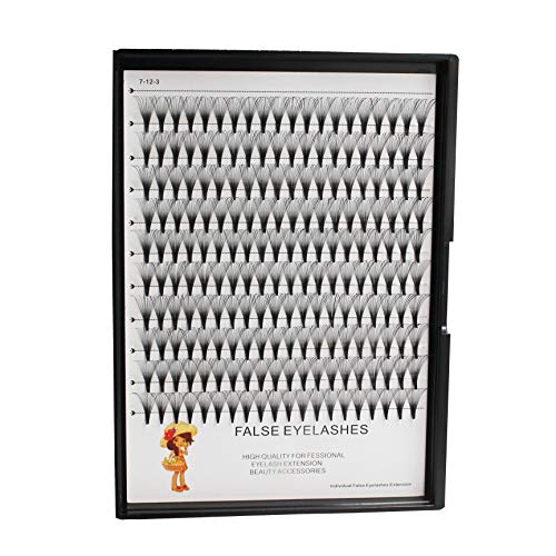 Bodermincer 200pcs Volume Fans Lash Extensions 0.07mm 8-16mm