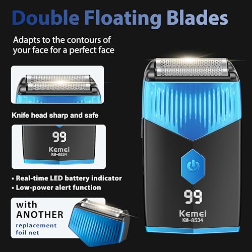 Kemei Clippers and Trimmers Set,Professional Hair Clippers for Men,Mens Cordless Hair Clipper,Beard Trimmer Kits,Shavers,Barber Kit,T Liners